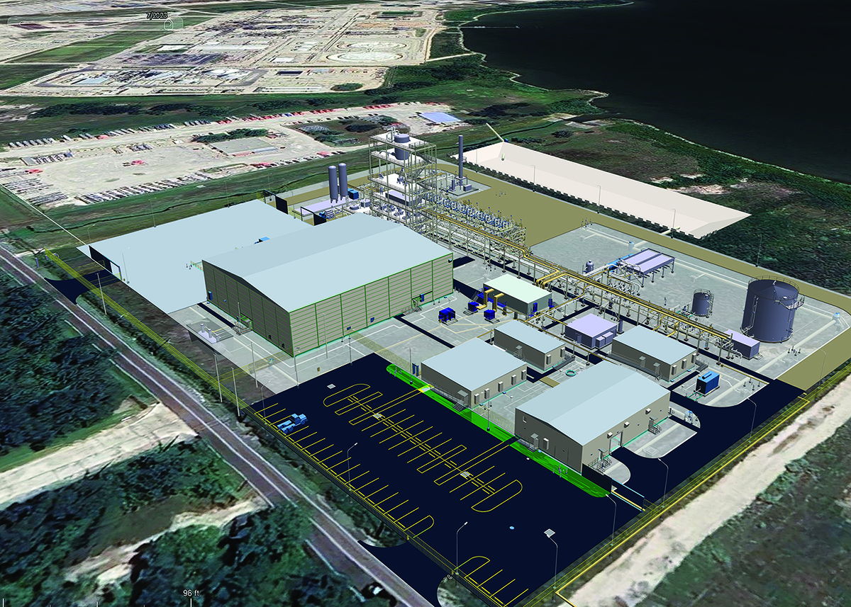 La Porte plant render - Orion